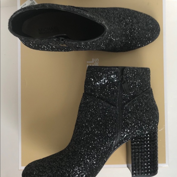 Micheal Kors Arabella Glitter Ankle Boot - Picture 8 of 11